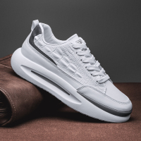 伊努特浩壤2022年春季新款厚底小白鞋潮流百搭休闲运动厚底内增高老爹鞋