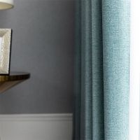 思雅之星电动系列粗纺麻料遮光窗帘面料SY00856窗帘