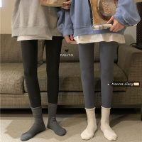 苏芈鲨鱼裤2020秋冬新款女铅笔裤外穿黑色打底裤芭比裤加绒加厚紧身裤