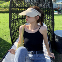 苏芈~百搭修身弹力螺纹吊带简约纯色打底背心