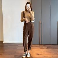 苏芈福利款仅上架数客供韩国面料休闲两穿可调节背带裤哈伦裤秋