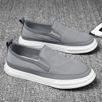 苏芈男鞋2021春季冰丝布鞋男一脚蹬懒人套脚板鞋小耳朵男士休闲潮鞋子