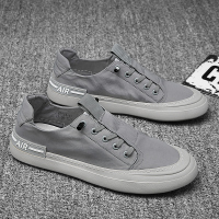 苏芈男鞋春季透气鞋子男潮鞋2021新款冰丝布鞋一脚蹬休闲懒人套脚板鞋