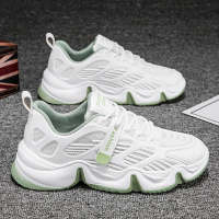 苏芈男鞋2021新款春季透气休闲鞋增高网红运动跑步鞋ins超火老爹鞋男