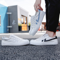 苏芈新款低帮帆布鞋情侣款韩版潮流运动布鞋男休闲平底百搭小白鞋男鞋