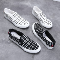 苏芈一脚蹬鞋子男网红潮鞋低帮帆布鞋男士休闲老北京布鞋男时尚平底鞋