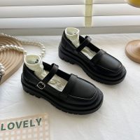 苏芈网红漆皮玛丽珍鞋女2022年新款厚底复古单鞋英伦风lo鞋制服小皮鞋