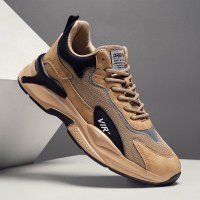 苏芈2022新款春季男鞋休闲百搭网面运动工地干活耐磨上班工作劳保潮鞋