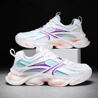 苏芈爆米花男鞋2022新款潮流青少年运动跑步休闲男款小白老爹ins潮鞋