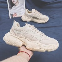 苏芈2022春季新款港风老爹ins男鞋潮流百搭男士运动休闲增高小白潮鞋