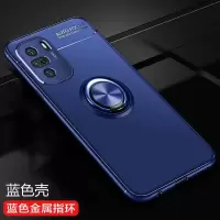 可波[壳+膜]小米红米k40手机壳k40pro液态硅胶Redmik40全包边防摔保护壳网红磁吸指环支架个性por软壳