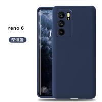 可波 oppo reno6手机壳reno6pro全包镜头reno6pro+防摔保护套液态硅胶壳保护套男女款软壳全包边