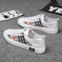 枫述小白鞋男夏季薄款布鞋男士休闲板鞋懒人一脚蹬帆布透气平底开车鞋