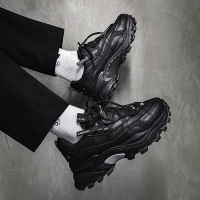 枫述港风老爹鞋男ins潮超火文艺男厚底运动潮鞋网面透气男士百搭网鞋