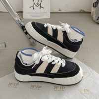 枫述厚底小白鞋女2021春秋新款百搭原宿风小众设计欧洲站时尚增高板鞋