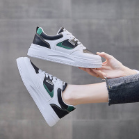 枫述2022春季新款小白鞋女百搭厚底学生女鞋2021春秋运动时尚休闲板鞋