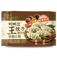 必品阁菌菇三鲜王饺子490g