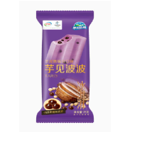 伊利牧场芋见波波芋泥鹰嘴豆口味冰淇淋