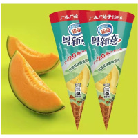 雀巢(五羊)粤新意哈密瓜味甜筒雪糕73g