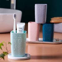 单个无柄款-颜色随机|牙刷杯家用漱口杯牙杯女学生韩版情侣牙杯创意牙缸刷牙杯子洗漱杯