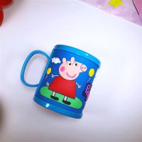 [蓝色]小猪|儿童漱口杯卡通耐摔杯子加厚幼儿园酒店牙缸小孩宝宝 刷牙杯3-6岁