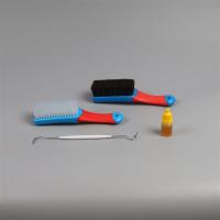 硬野鬃+纳米(送针+油)|文玩刷子软硬毛刷核桃金刚橄榄菩提玉器清理保养工具野猪鬃刷套餐