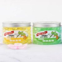 柠檬芳香+清新国际|夏季家用固体驱蚊晶球空气清新剂水晶香珠厕所防蚊除臭芳香剂