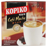 KOPIKO 可比可摩卡咖啡5包x24g(5入)印尼进口速溶咖啡