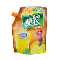 菓珍果味冲饮固体饮料壶嘴装妙趣菠萝味400g/袋 亿滋出品