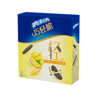 奥利奥(OREO) 夹心饼干 零食 巧轻脆薄片柠檬芝士蛋糕味380g