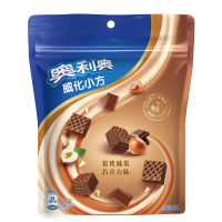 奥利奥威化小方榛果巧克力味100g