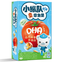 小纵队玩转章鱼堡焙烤膨化食品茄汁蔬菜味25g