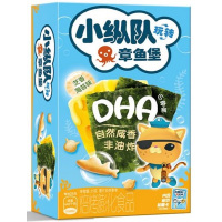 小纵队玩转章鱼堡焙烤膨化食品芝香海苔味25g