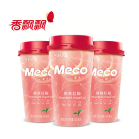 香飘飘桃桃红柚果汁茶400ml