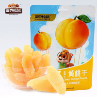 三只松鼠黄桃干60g