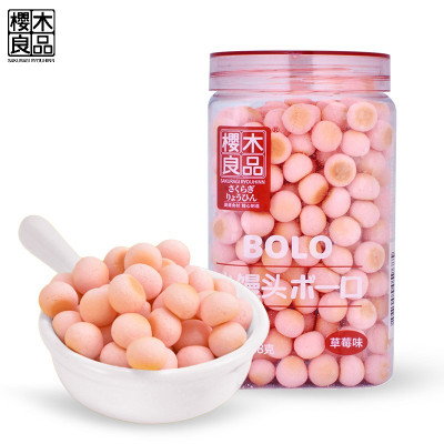 108g樱木良品小馒头(草莓味)