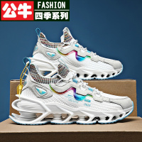 公牛四季欧洲站2022新款减震刀锋战士跑鞋网面透气运动潮鞋休闲国风鞋