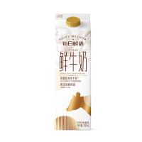 [新鲜乳品]蒙牛每日鲜语屋顶包鲜牛奶950ml