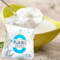 【新鲜乳品】蒙牛0蔗糖原味风味酸牛乳150g