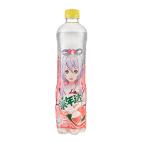 美年达荔枝味果味型汽水瓶装600ml