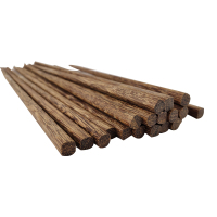 港迪豪天然家用筷高档鸡翅木实木筷子10双 KZ-013B/包