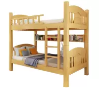 港迪豪爬梯床实木高低床铺子母床可拆分上下床