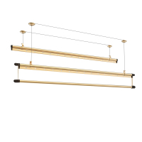 港迪豪升降晾衣架家用阳台手摇晾衣杆自动双杆室内顶装