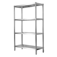 港迪豪定制厨房置物架不锈钢菜架四层货架