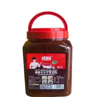 天津统厨蒜蓉辣酱2000克香辣酱烧烤酱调料2公斤(4斤) 1桶