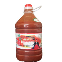 大桶烤冷面酱 甜思牌蒜蓉辣酱8斤装 烧烤香辣酱大桶辣酱 一桶