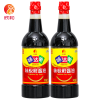 味达美味极鲜酱油1000ml*2 特级生抽酱油1L*2