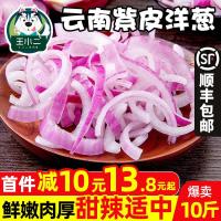 云南紫皮洋葱 新鲜整箱洋葱头红皮大圆葱蔬菜批发10斤