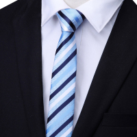 窄版6cm男女韩版时尚休闲细领带 纯色黑色5cm领带