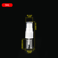 10203050100ml毫升透明小喷瓶 小喷壶 香水喷瓶喷雾瓶子 侧喷